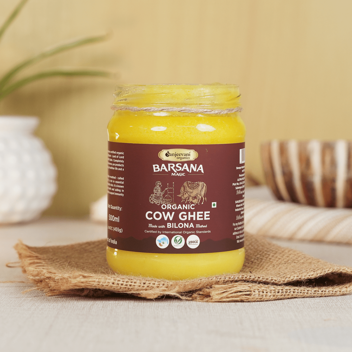 Organic Bilona Cow Ghee