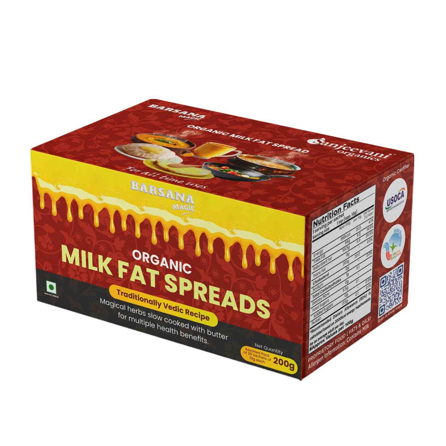 Barsana Magic- Organic Milk Fat Spreads