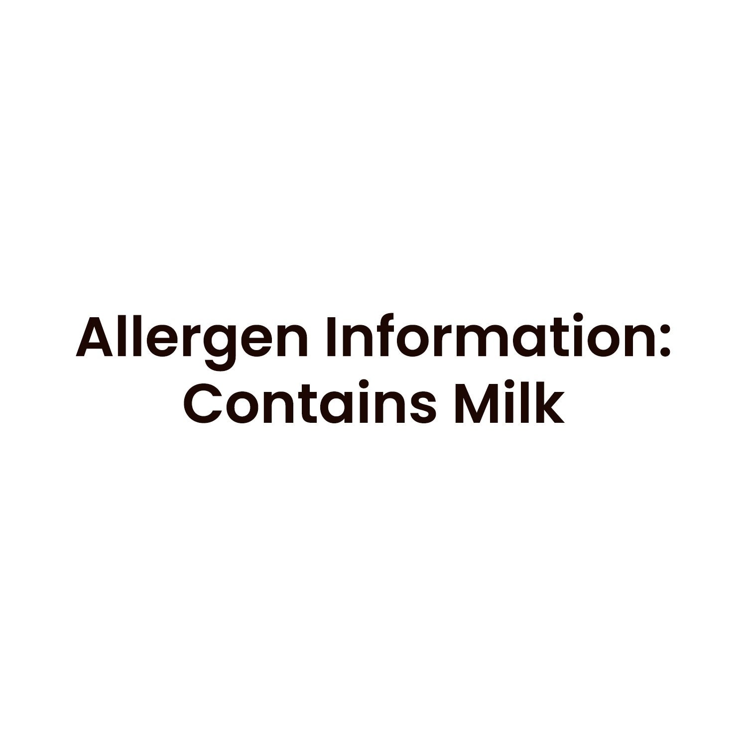 Barsana Magic and Allergen Information Contains Milk