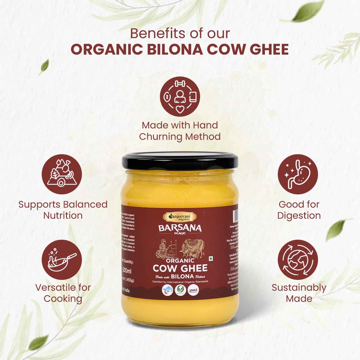 Barsana Magic Organic Bilona Cow Ghee