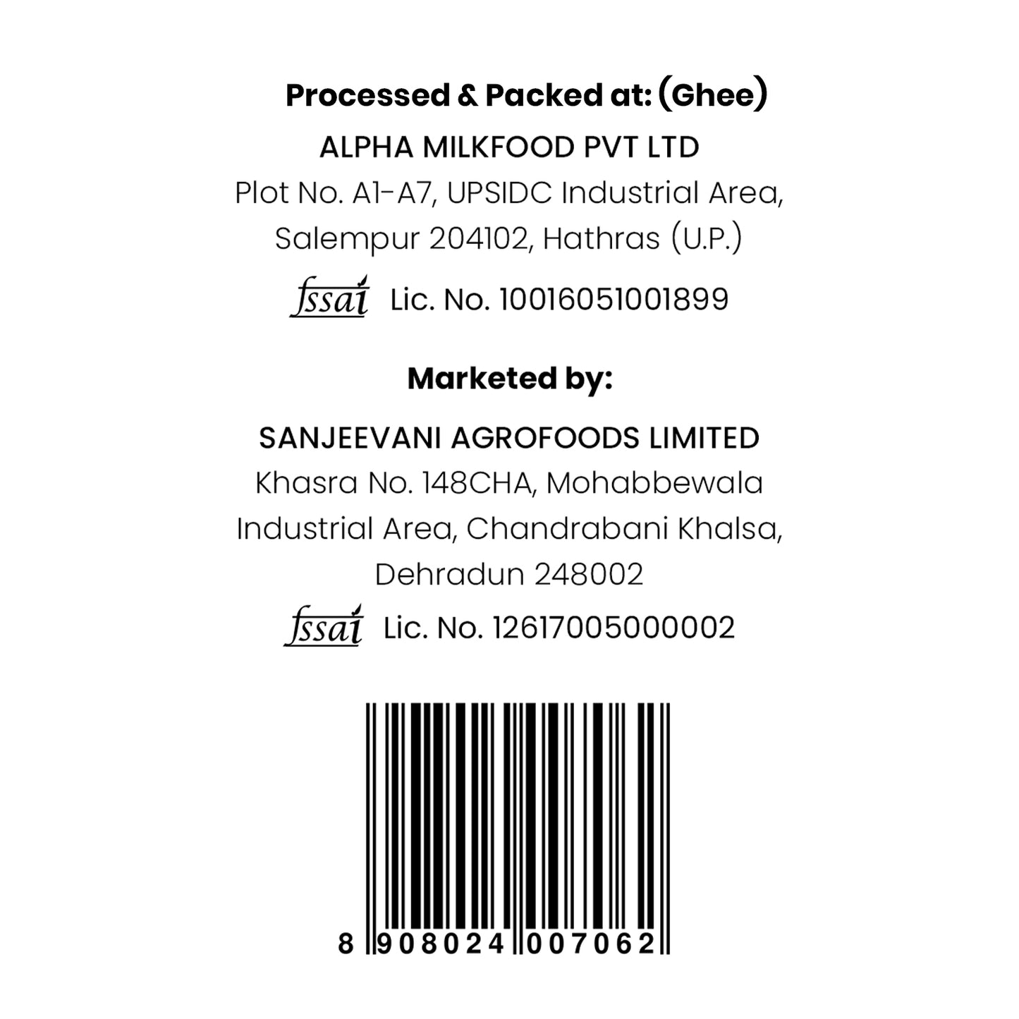 Organic A2 Badri Cow Ghee and Organic Wild Forest Honey (Pack of 2)