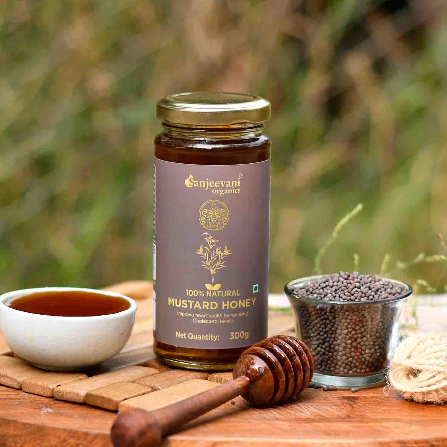 Barsana Magic Natural Mustrad Honey 300g