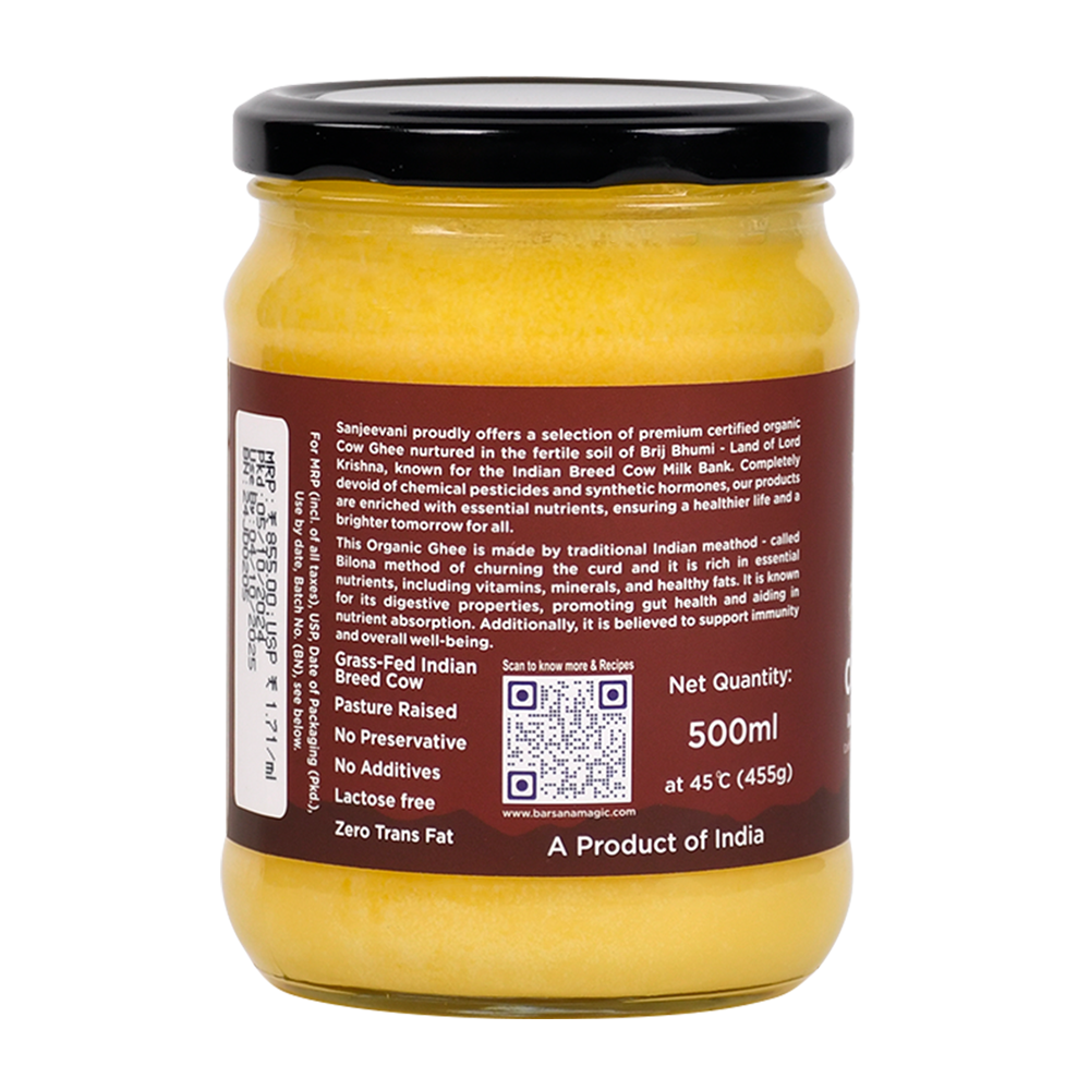 Organic Bilona Cow Ghee