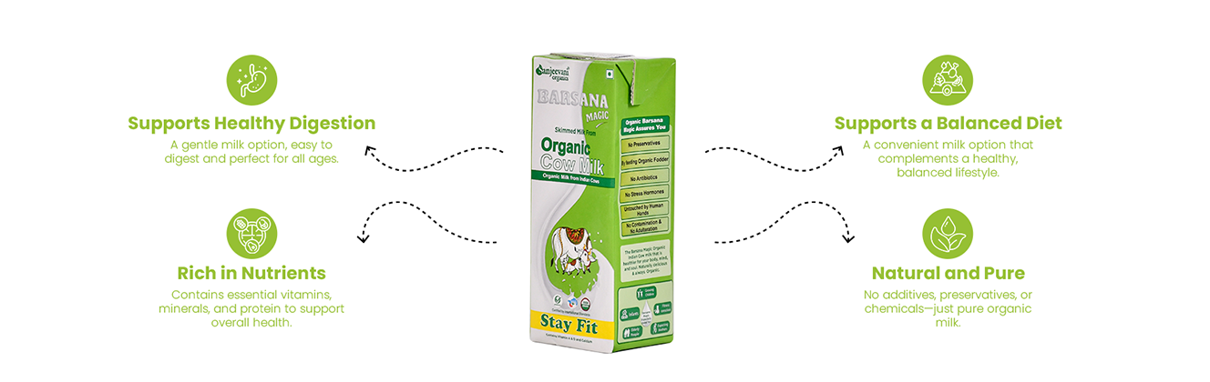Barsana Magic Organic Cow Milk