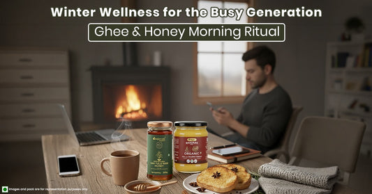 Barsana Magic and winter wellness for the busy generation ghee & Honey morning retual