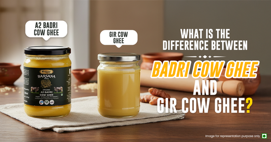 What is the difference between Badri cow ghee and Gir cow ghee?