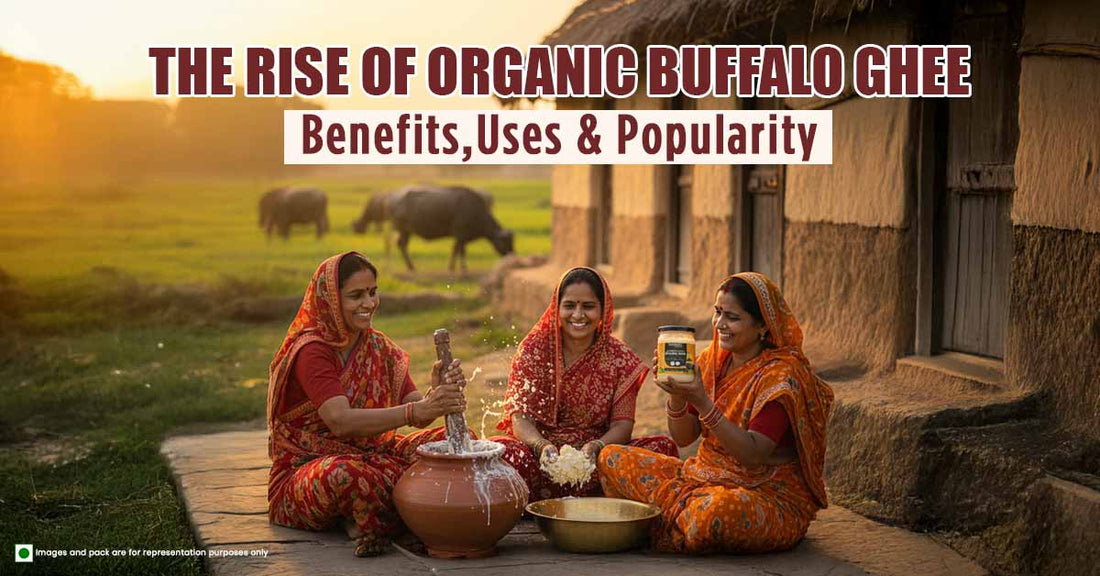 Barsana Magic and  Buffalo Ghee with traditional billona method 