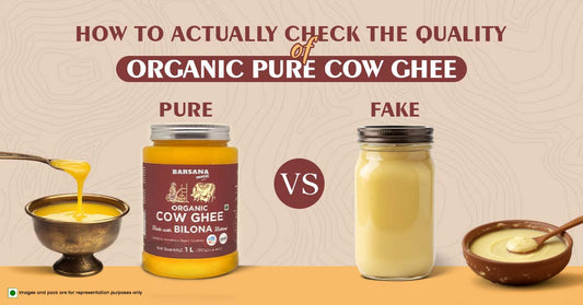Barsana Magic and how to actually check quality organic pure cow ghee