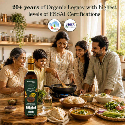 Organic – Sunflower & Mustard Combo Oil