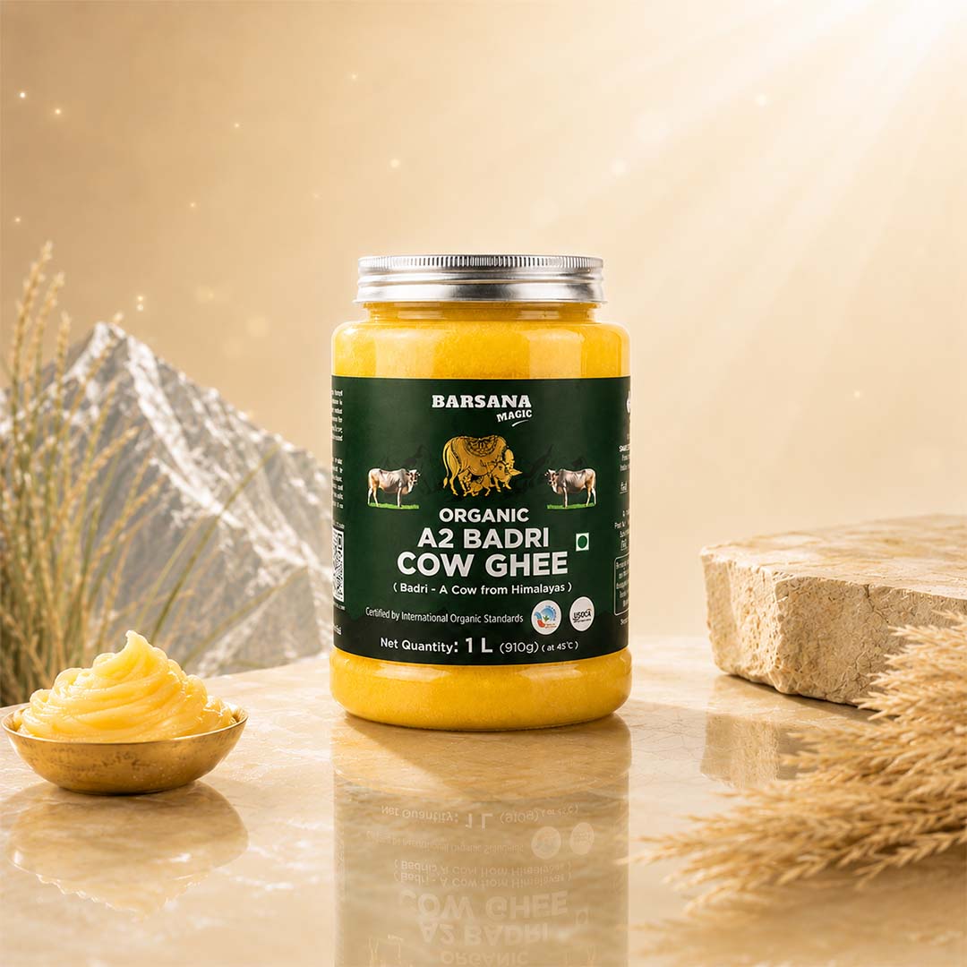 Organic A2 Badri Cow Ghee from the Himalayas