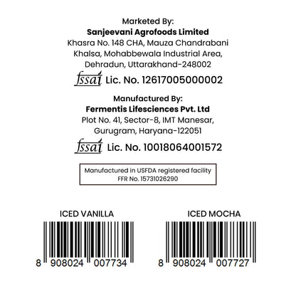 Barsana Magic and Back label with product details and barcodes on a white background