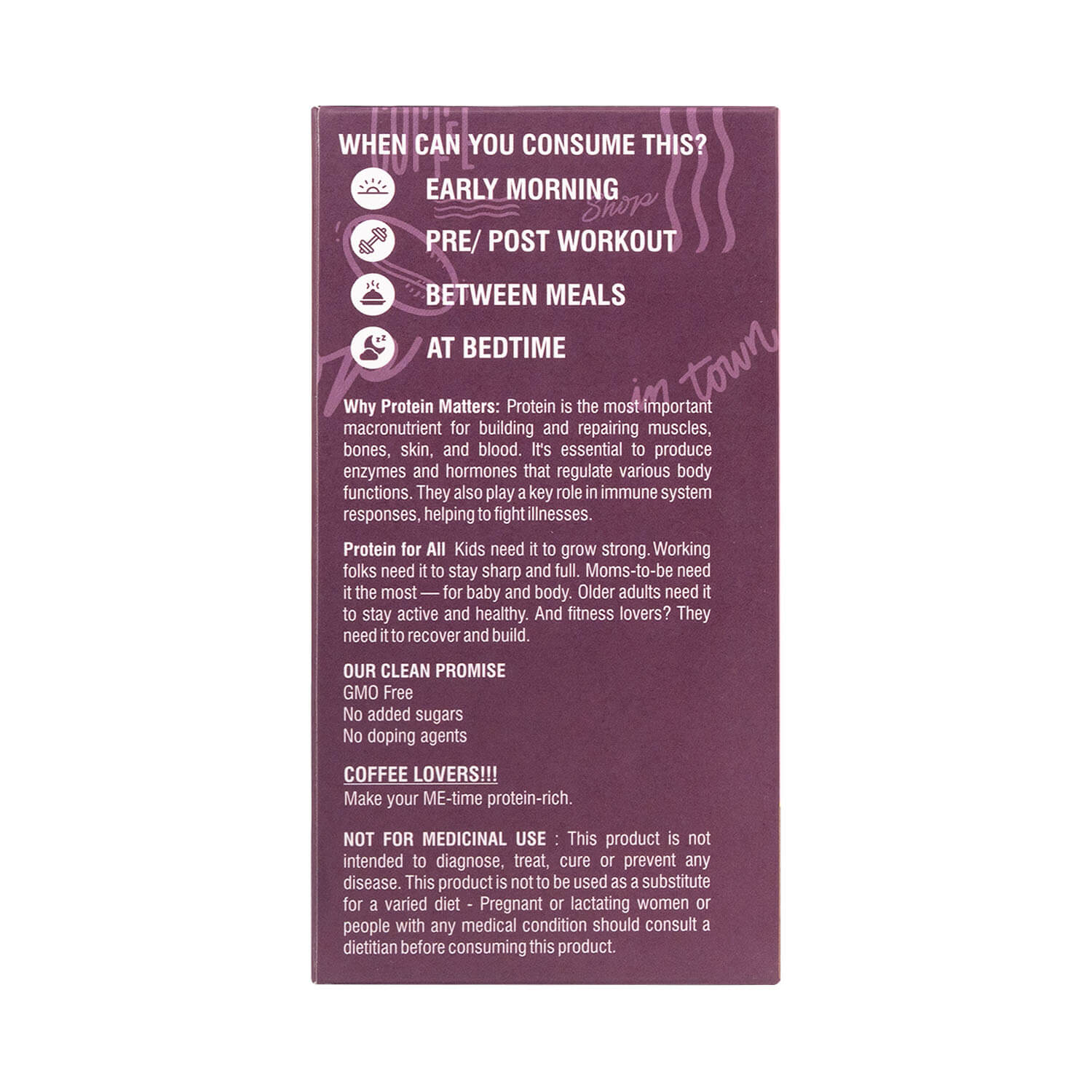 Barsana Magic and Purple supplement label with text on a white background