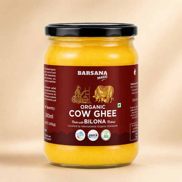 Organic Bilona Cow Ghee 500ml