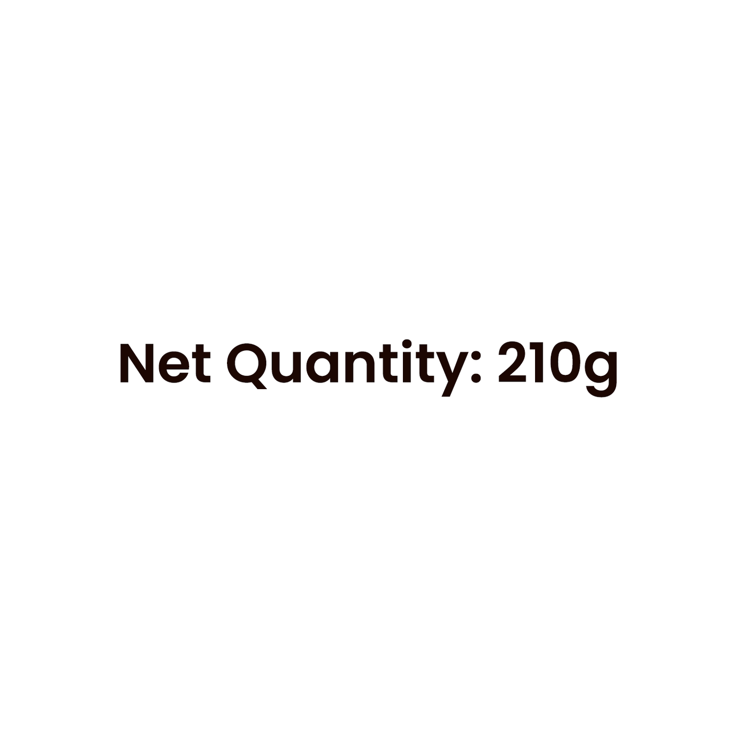 Barsana Magic and Text indicating net quantity of 210g on a white background