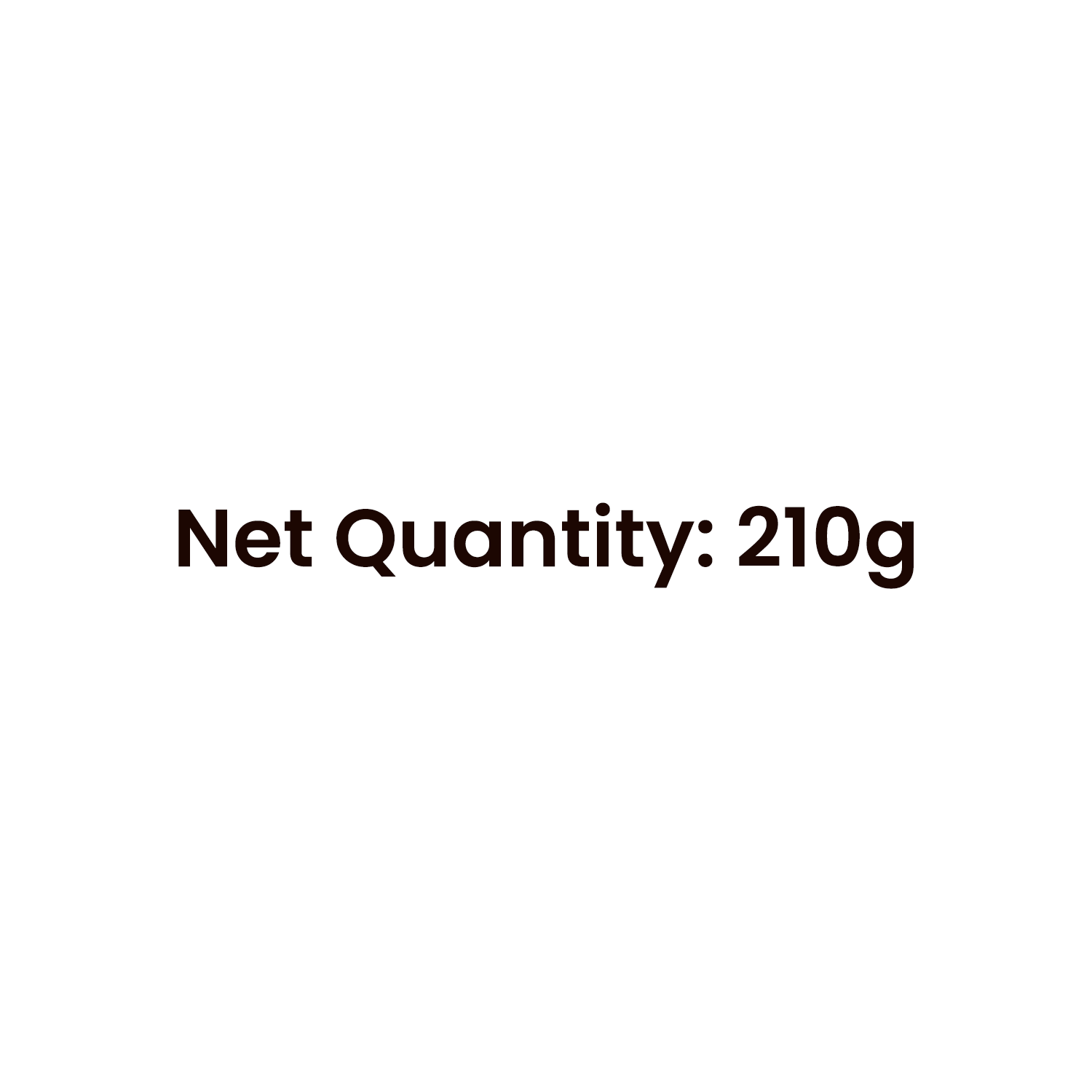 Barsana Magic and Text indicating net quantity of 210g on a white background