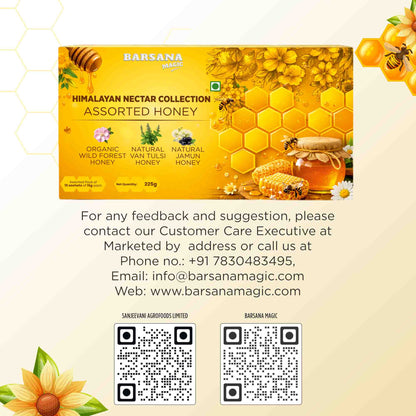 Himalayan Nectar Honey Assorted Pack (15x15g)