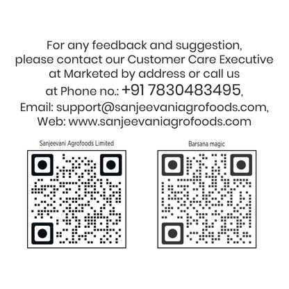 Barsana Magic and Sanjeevani Agrofoods Limited company barcode