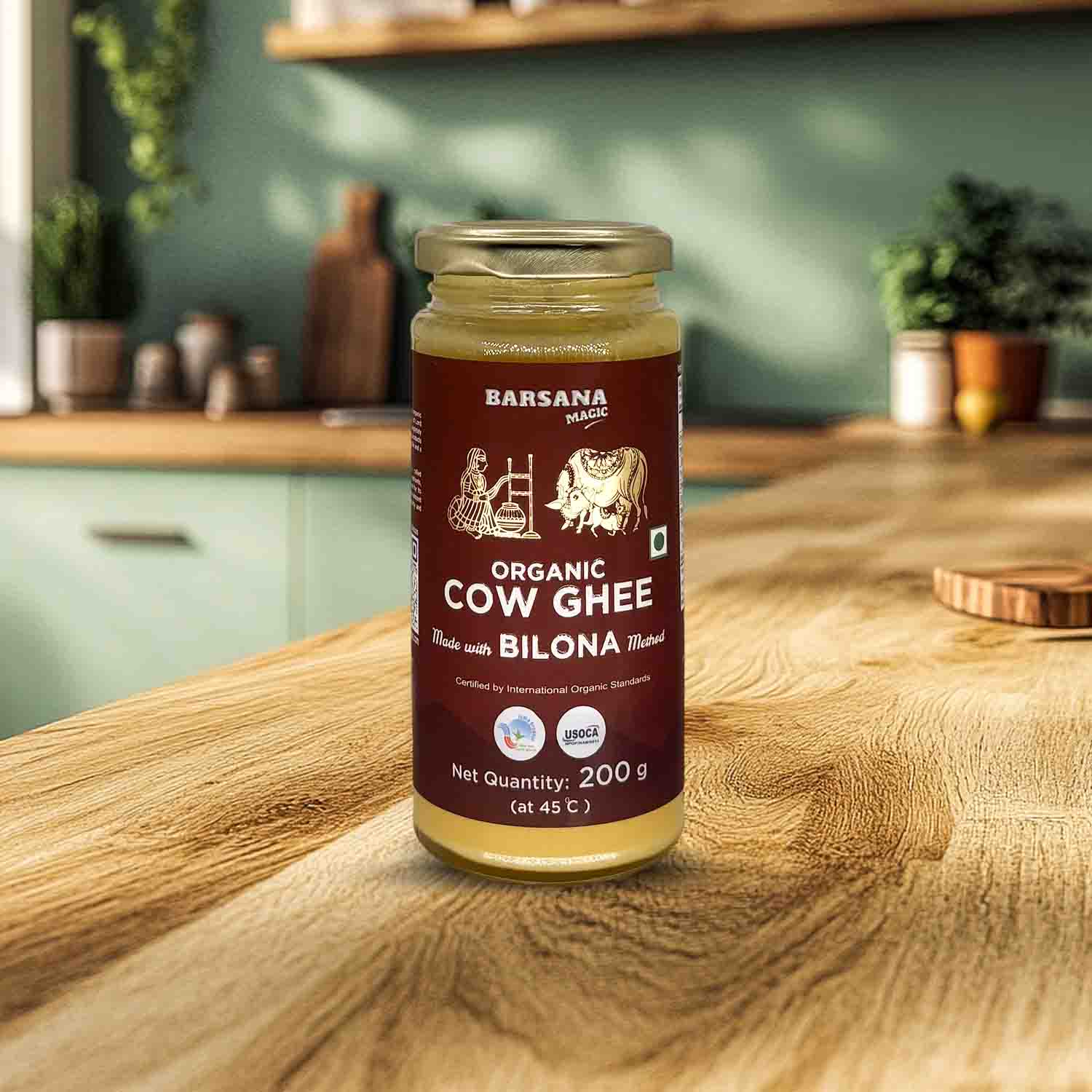 Barsana Magic and organic cow ghee bilona