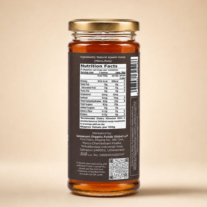 NMR Tested Natural Ajwain honey