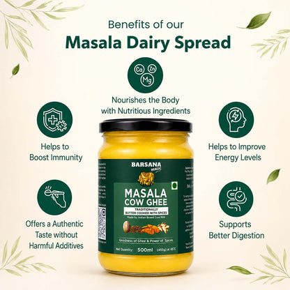 Organic Masala Cow Ghee 500 ml