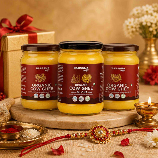 Organic Cow Ghee 2pcs. | Organic Bilona Cow Ghee 1pc.