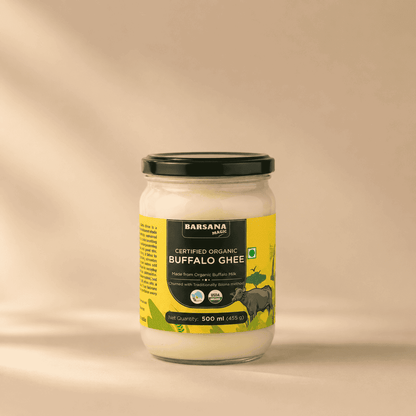 Organic Buffalo Ghee | Churned With Traditional Bilona Method