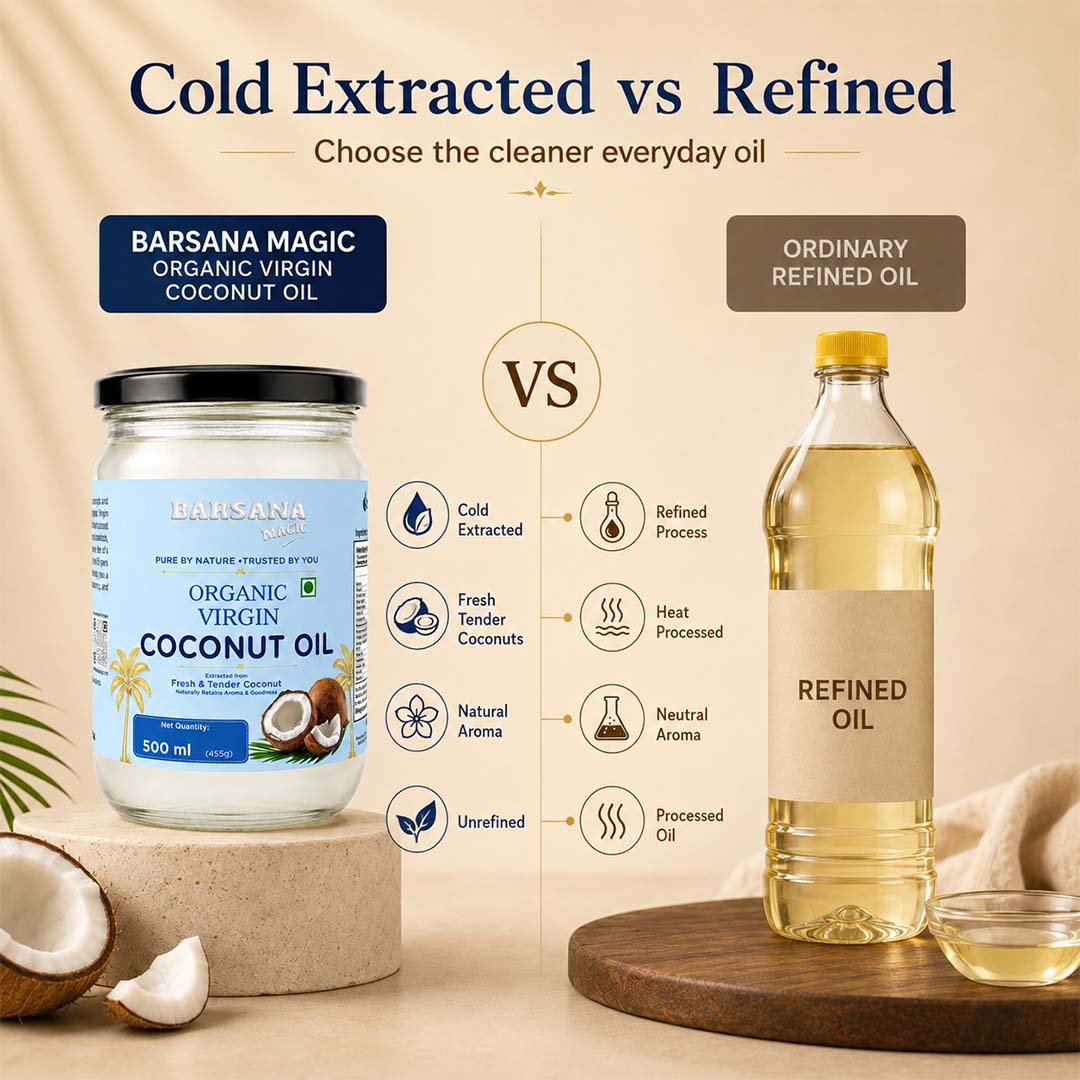 Organic Virgin Coconut Oil  500ml