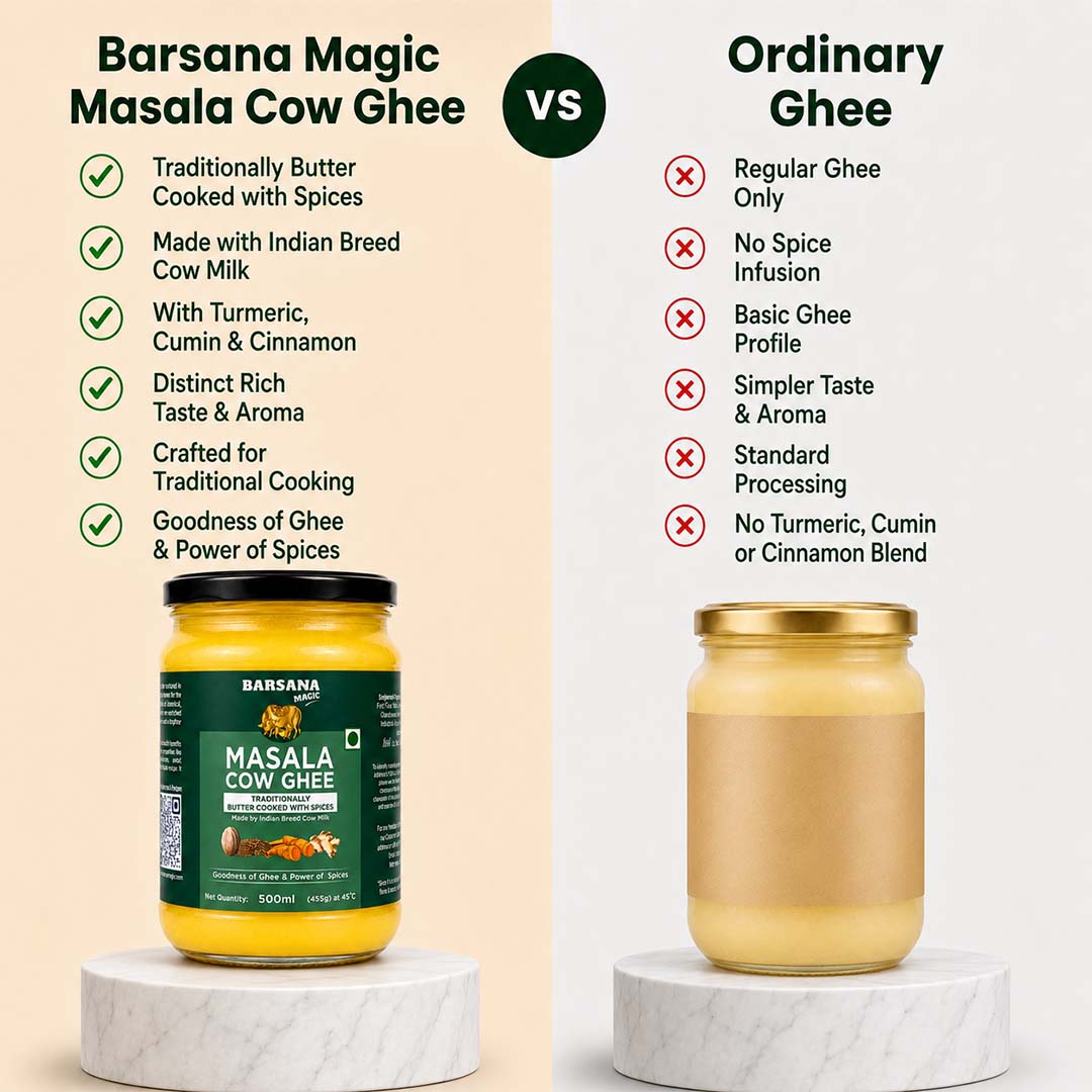 Organic Masala Cow Ghee 500 ml