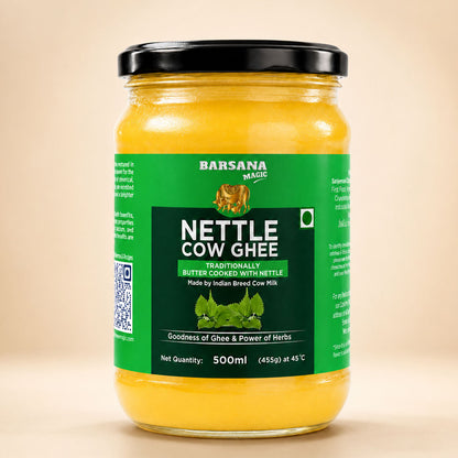 Organic Nettle Cow Ghee 500ml