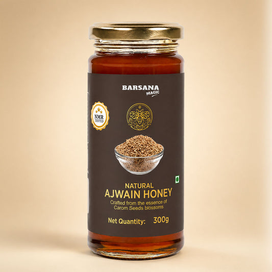 NMR Tested Natural Ajwain honey 300G