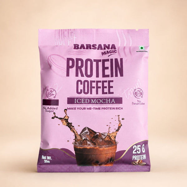 Iced Mocha Whey Protein Coffee | 25g Protein | Single Sachet (35g)