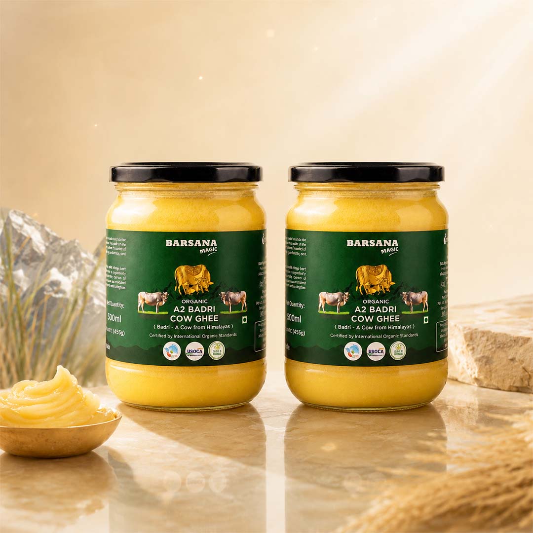 Organic A2 Badri Cow Ghee from the Himalayas