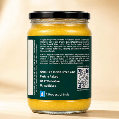 Organic Masala Cow Ghee 500 ml