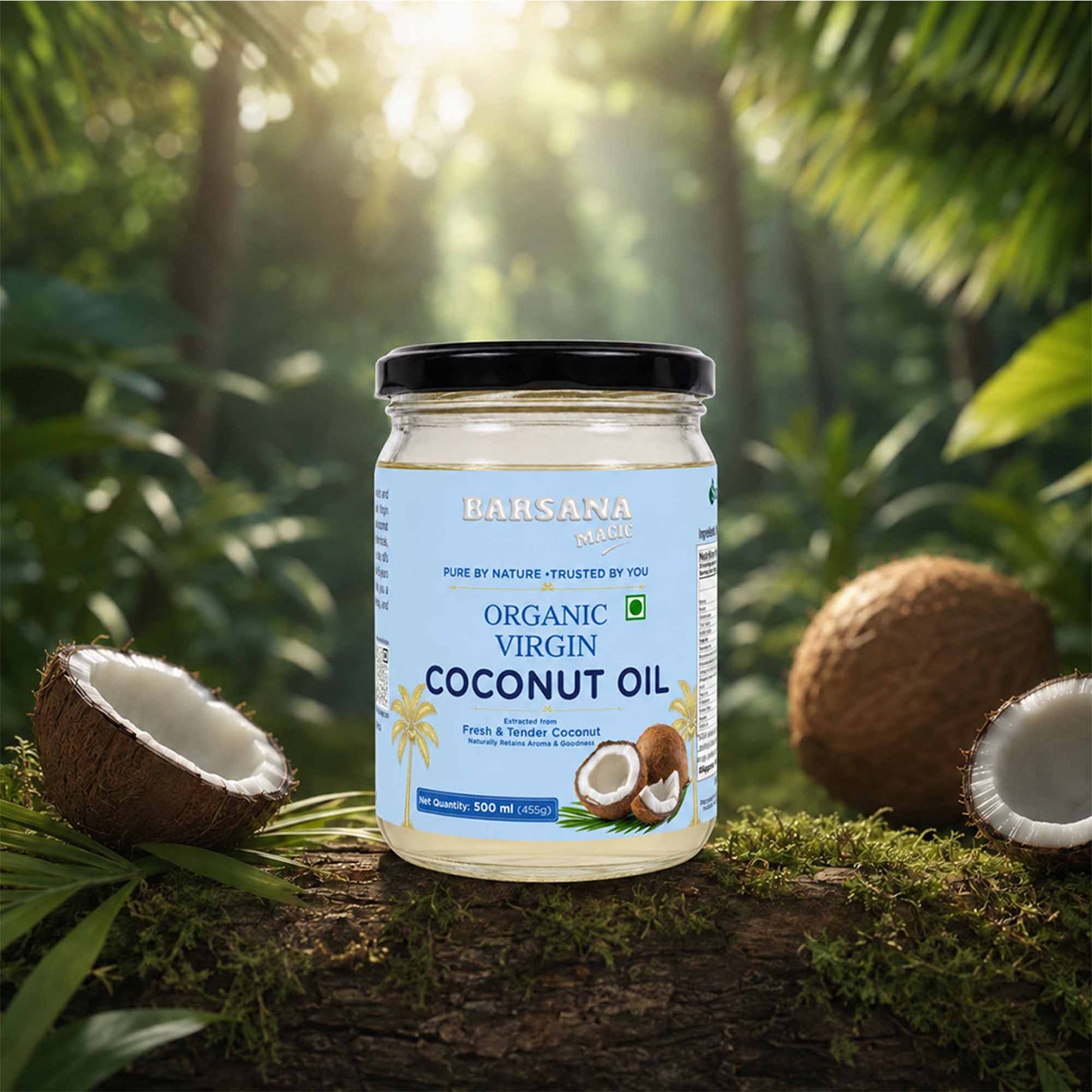 Organic Virgin Coconut Oil  500ml