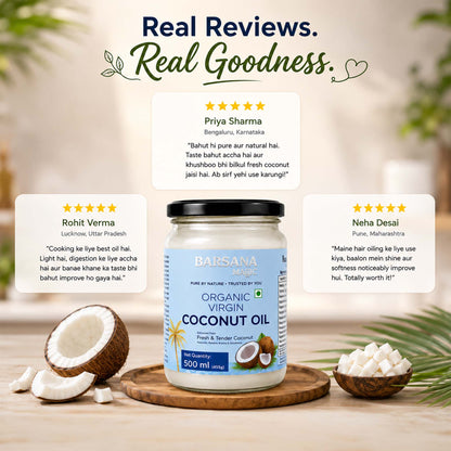 Organic Virgin Coconut Oil  500ml