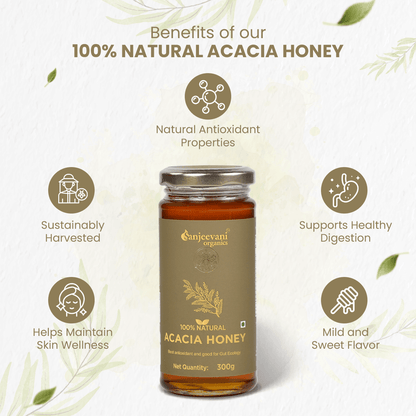 100% Natural Acacia Honey 300G