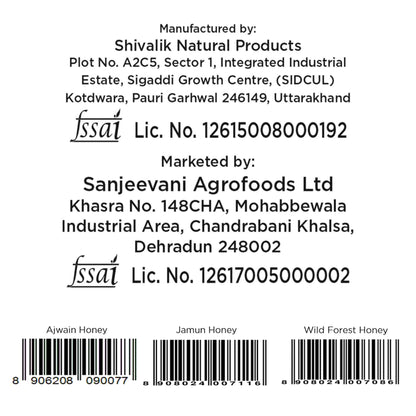 Barsana Magic and Product label with manufacturing and marketing information for Shivalik Natural Products and Sanjeevani Agrofoods Ltd.