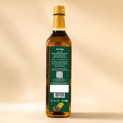 Cold Pressed Kachi Ghani Organic Mustard Oil 1L