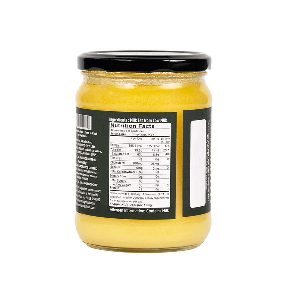 Organic A2 Badri Cow Ghee 500ML