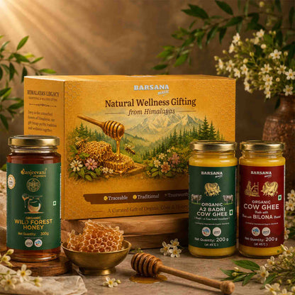 The Heritage Delight Box | Curated Indian Ghee & Honey Gift Box