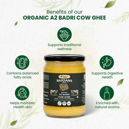 Barsana Magic Organic A2 Badri Cow Ghee