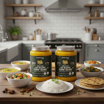 Organic A2 Badri Cow Ghee 1L