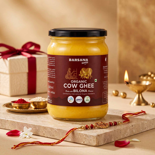 Organic Bilona Cow Ghee 500ml