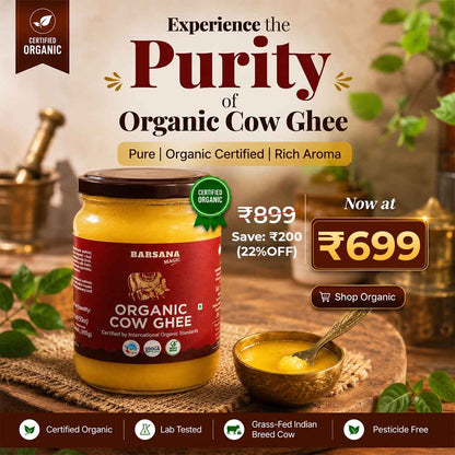 Organic Cow Ghee 500ML