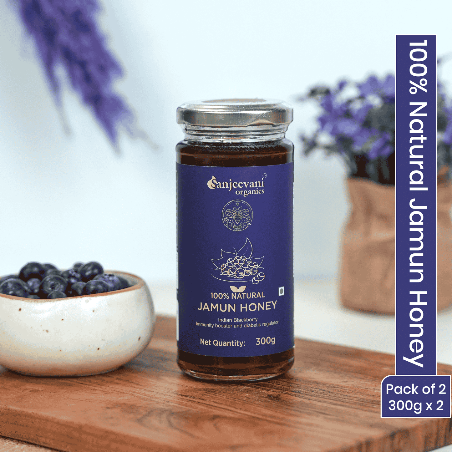 100% Natural Jamun Honey 300G