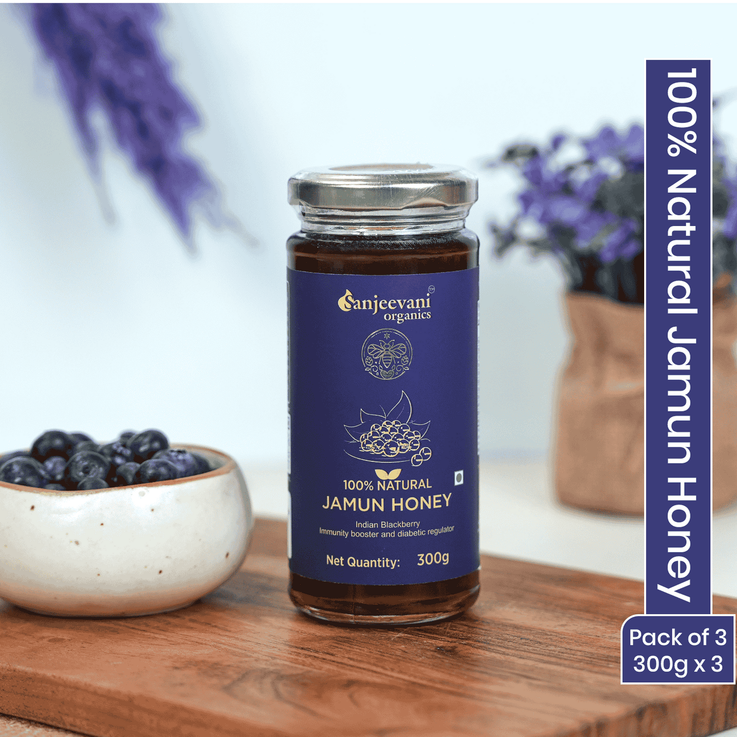 100% Natural Jamun Honey 300G