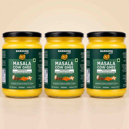 Organic Masala Cow Ghee 500 ml