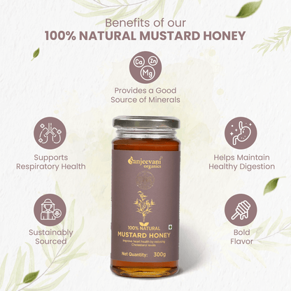 100% Natural Mustard Honey 300G