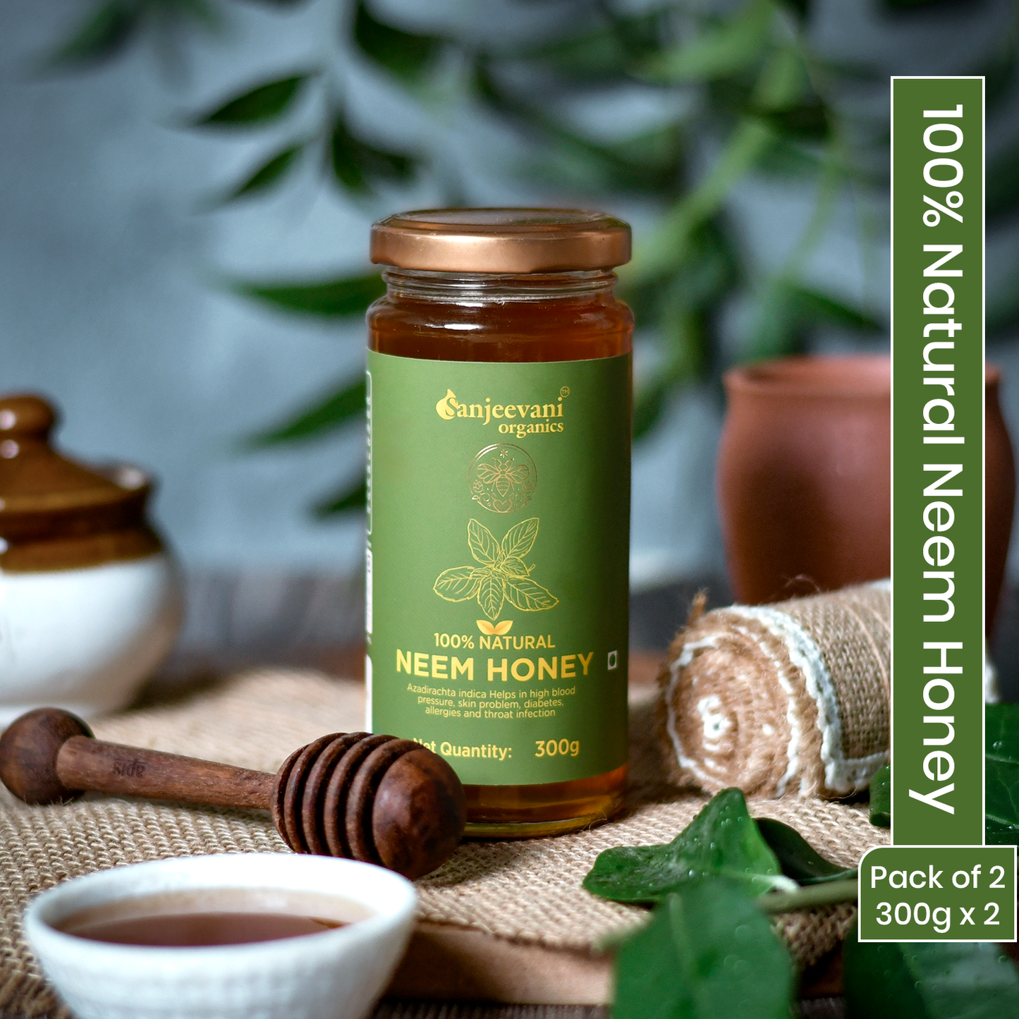 100% Natural Neem Honey 300G
