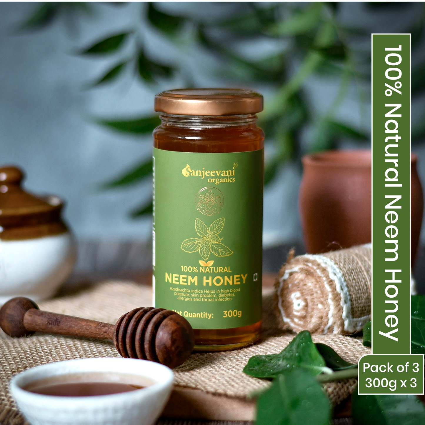 100% Natural Neem Honey 300G